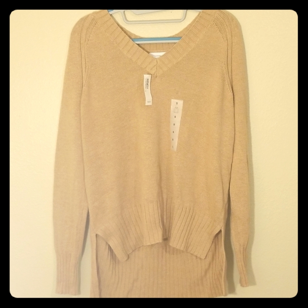 Old Navy Womens Knit Oversized Crop Sweater